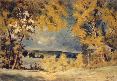 Landscape, Binghamton, New York by Louis Michel Eilshemius